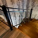 Лестница Комбинированная Маршевая, дизайн - "Гранж"