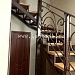 Лестница Комбинированная Маршевая, дизайн перил - "Волна"