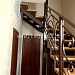 Лестница Комбинированная Маршевая, дизайн перил - "Волна"